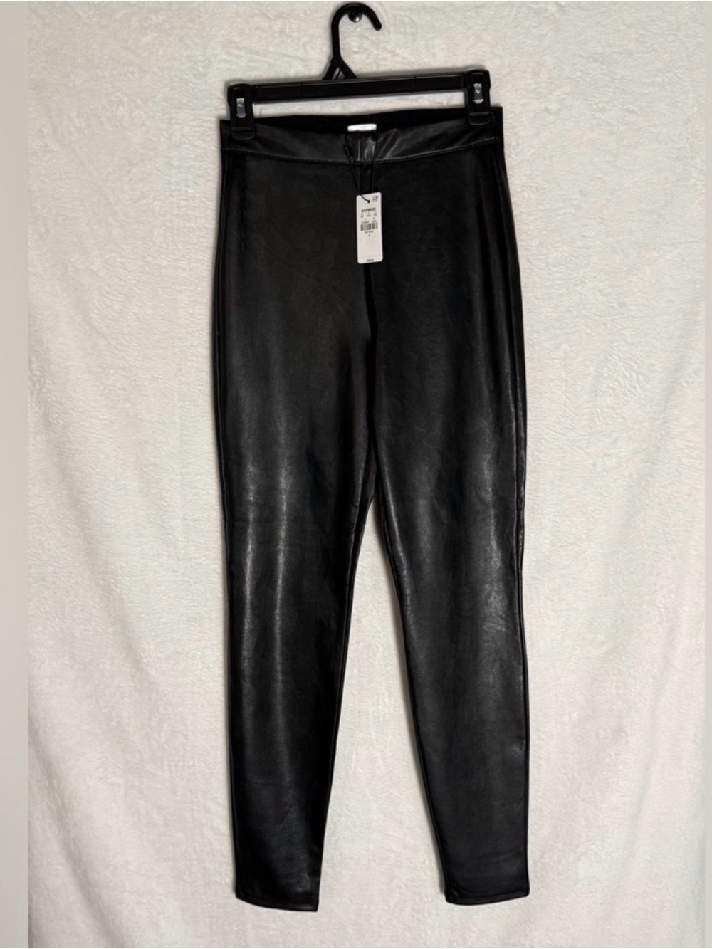 Express Black Faux Leather Leggings